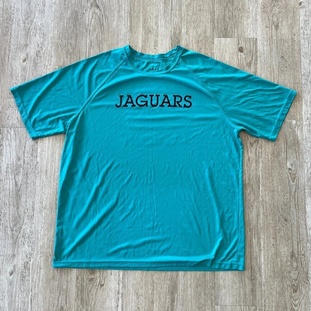 Unisex Teal Jacksonville Jaguars Tshirt - 2XL